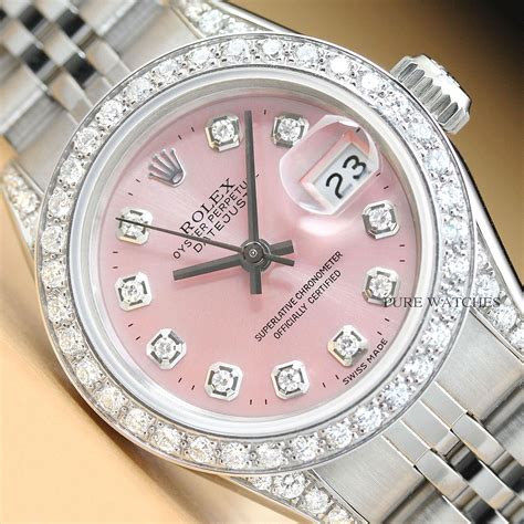 rolex quadrante rosa antico|Orologi Rolex Lady.